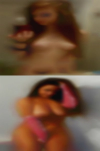 Sit down high level nude girls in a comfy chair.