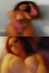 Black fat naked woman