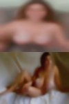 Naked woman party candles