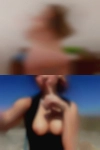 Horny woman playing