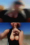 Looking girl beach
